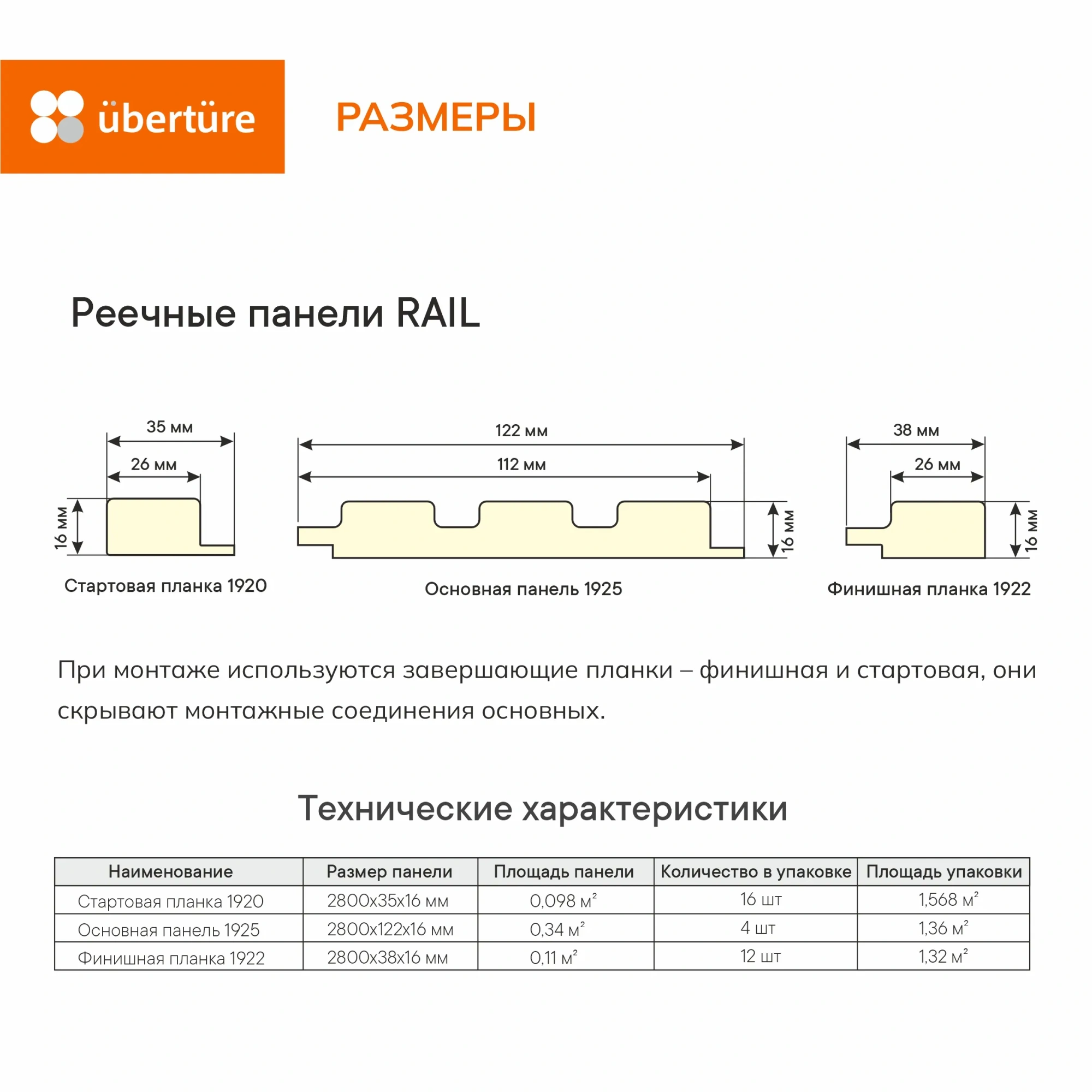Реечная панель Rail № 1925 МДФ, Аляска суперматовая, 122х16х2800 мм, (4 шт. уп.) 